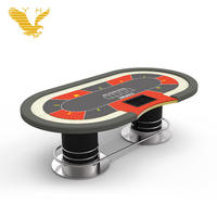 Table de cartes à jouer YH 104 pouces Table de poker Texas Hold'em