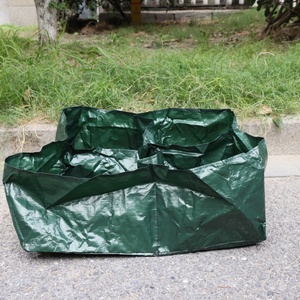 Bokor 10 Gallon Plastic Potato Grow Bags Eco-Friendly Durable Garden Planting Bags Reinforced Handle Nonwoven Fabric <b>Pots</b> - Product Image 3