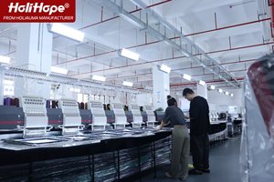 Venta Directa de Fábrica: Máquina de Bordar Computarizada AI de 6 Cabezas y 15 Agujas, 1200 RPM, Industrial, para Bordado Plano y de Gorras - Product Image 4