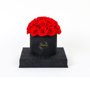 Nuovo Design regalo di anniversario di lusso Packaging a lunga durata a forma di cupola disposizione fiori conservati rose in scatola - Product Image 1