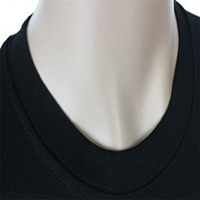 Échantillon gratuit prêt à l'emploi, t-shirts en coton noir uni personnalisés avec logo, impression de marque propre, pour la promotion