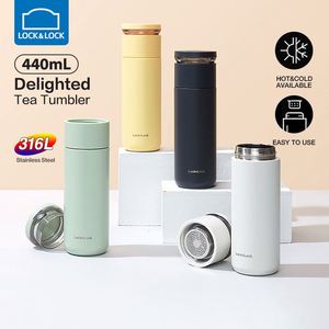 Coffret Cadeau d'Affaires Moderne : Tasse Isotherme Gravée en Acier Inoxydable avec Séparation Thé & Eau, Parapluie et Carnet - Product Image 3