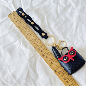 Mini PU <strong>Leather</strong> Keychain Coin Purse and <strong>Key</strong> Holder with Animal <strong>Key</strong> Pendant Convenient <strong>Leather</strong> <strong>Key</strong> <strong>Chain</strong> - Product Image 6