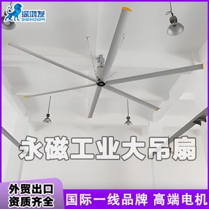 Industrial Ceiling <b>Fan</b> 54in Aluminum Alloy Blades Axial <b>Fan</b> For Workshop Factory Ventilation Cooling - Product Image 5