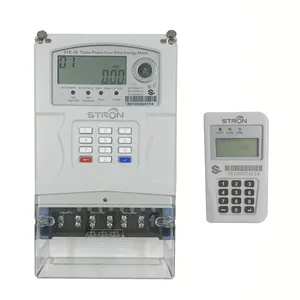 STS Standard Prepaid Smart Three Phase Power Meter with Split Keypad