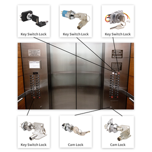 Bảo mật cao cấp ống cam khóa và khóa Khóa chuyển đổi cho thang máy hệ thống an ninh - Product Image 2