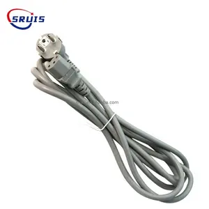 Schuko macho a hembra 16 amperios CEE7/7 Cable de enchufe hembra-macho europeo