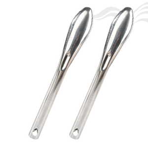 Dụng cụ cạo da cá chống gỉ Dụng cụ tẩy <span class=keywords><strong>r</strong></span>ửa vảy cá bằng thép không gỉ hai <span class=keywords><strong>r</strong></span>ăng cưa chống trượt - Product Image 1