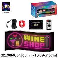 Nouveau démon yeux voiture Led Logo App Led matrice Pixel panneau veilleuse bricolage Programmable Flexible Led affichage pour voiture camion