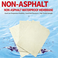 Membrane imperméable autocollante en polyéthylène haute densité (HDPE) - Sous-couche de toiture et de sous-sol moderne, écologique et haute résistance, certifiée ISO CE