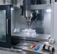 Services de fraisage sur mesure pour composants de déconnecteur anodisés, y compris porte-clés et pièces de commutateur à levier en aluminium usiné CNC de précision