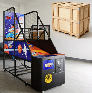 Máquina de baloncesto callejero con dispensador de tickets, juego de baloncesto recreativo, máquina de baloncesto para salas de juegos. - Product Image 3