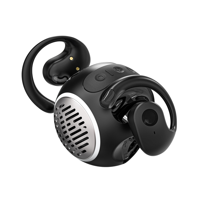 Audio Headphone Wireless Bluetooth 5.4 Directional Sound Technology Colorful Light Effect ENC Ear Hook Earphones Dual Connection