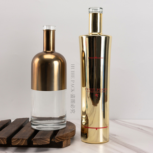 Factory Made 700ml <strong>750ml</strong> 1000ml Arizona Glass <strong>Bottles</strong> Classic Vodka Spirits <strong>Bottle</strong> with Cork - Product Image 2