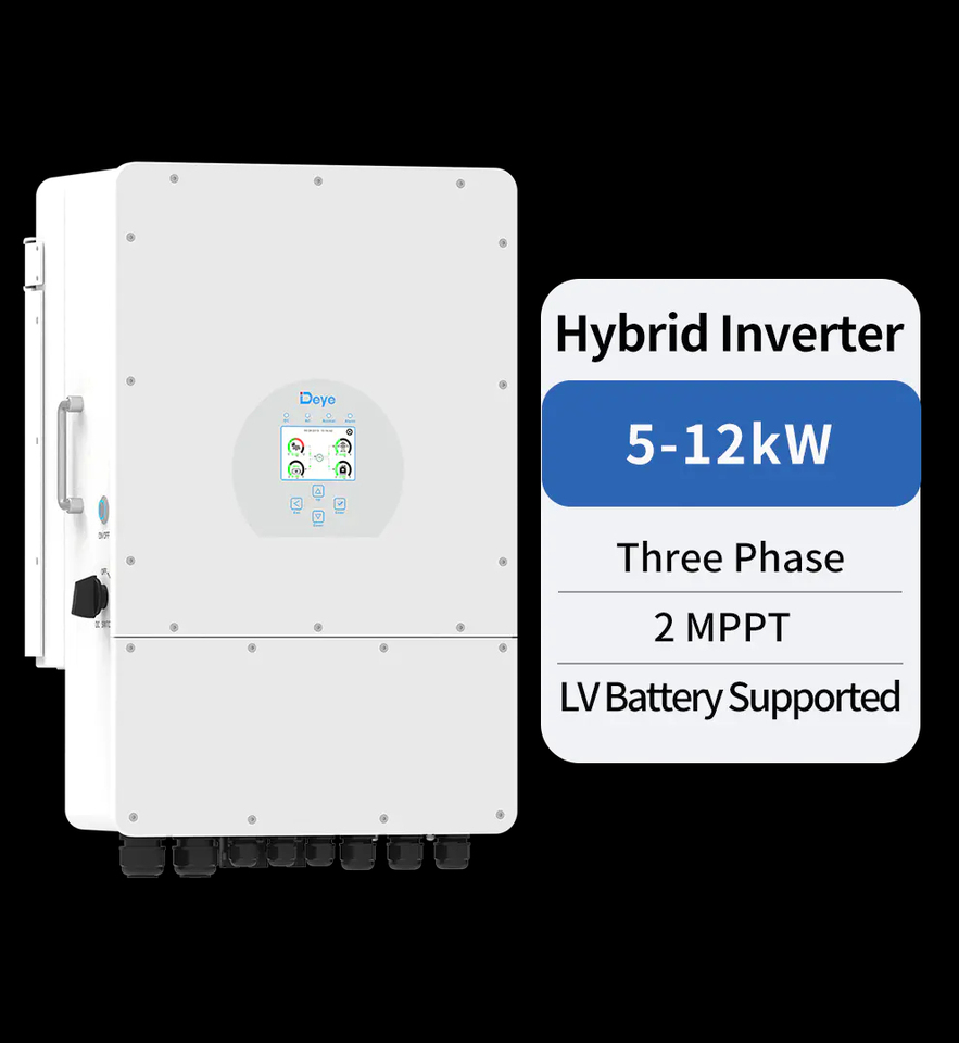 Deye New Sun 6kw Solar Hybrid Inverter 3 Phases On-grid 120/240v Ac Board For Home Use