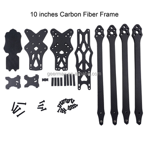 FPV Drone telaio in carbonio Rack senza parti di stampa per l'apice HD 10 pollici Made in China telaio UAV componenti di ricambio accessori - Product Image 2