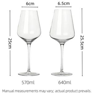 Copa de <span class=keywords><strong>Vino</strong></span> de Cristal Clásica, Cristalería Hecha a Mano de Alta Calidad, Diseño Minimalista, Sostenible, <span class=keywords><strong>Un</strong></span> <span class=keywords><strong>Par</strong></span> de Copas en Forma de Tulipán para <span class=keywords><strong>Vino</strong></span> Tinto y <span class=keywords><strong>Blanco</strong></span> - Product Image 6