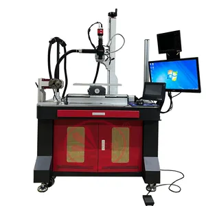 60W QCW laser welding machine woven mesh welding electronic precision component welding