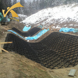 Geocell de grille de <span class=keywords><strong>gravier</strong></span> d'allée en plastique HDPE pour la stabilisation du sol Murs de soutènement Construction de routes Protection des pentes - Product Image 6
