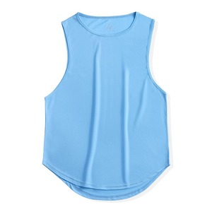 Manufacturer's Wholesale Comfortable Sleeveless Men's Tank Tops New Design Fitness <b>Singlet</b> for Bodybuilding Workout Gym Vest - Product Image 4