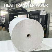 Papier de sublimation thermique en rouleau jumbo 30gsm 70gsm 100gsm, résistant aux plis, pour transfert thermique
