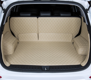 Accept Customized Universal <strong>Leather</strong> 3D 5D Luxury Full Set 3-Piece 20mm Thick Car Trunk Mats for 5 Series Factory Wholesale - Product Image 3