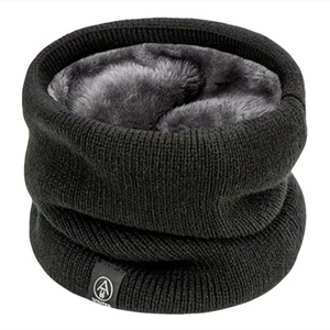 Cache-cou thermique en tricot RTS pour l'hiver, doublure en polaire douce, cache-cou coupe-vent, écharpe <span class=keywords><strong>snood</strong></span>, pour hommes et femmes, ski, cyclisme, protection du cou pour activités de plein air - Product Image 5
