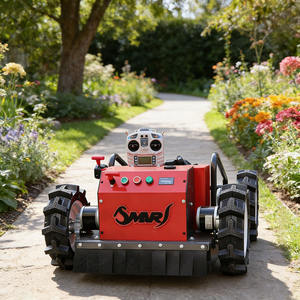 Industrial Cordless Self Propelled Gasoline Lawn <b>Mower</b> with Single <b>Cylinder</b> 4-Stroke Engine Zero Turn Lawn Cutting - Product Image 5