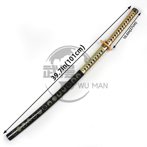 <span class=keywords><strong>Anime</strong></span> niños espadas japonés en línea Mikazuki Munechika Cosplay <span class=keywords><strong>Ninja</strong></span> bambú juguete espadas - Product Image 2