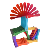 Blocs de puzzle en bois d'inspiration Montessori jouets de jeu cognitif de couleur éducatifs précoces pour les enfants