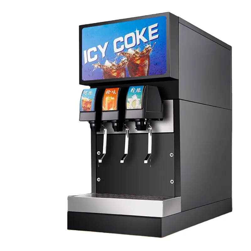 Commerciële Post Mix Soda Fontein Dispenser Met 5 Kleppen Koolzuurhoudende Drank C Drink Machine