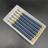 Cortador de Vidrio Industrial Jin Pengcheng Diamond TC-17, Cortador de Rodillo Lleno de Aceite, Cuchilla de Carburo, Longitud de 175 mm, Grosor de 12 mm