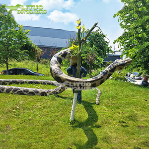 <span class=keywords><strong>Zoo</strong></span>-Tierausstellung Lebensgroße Animatronische Tiere Schreckliche Schlange Titan-Python Titanoboa - Product Image 3