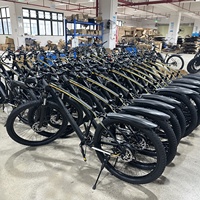 Sepeda Sport Listrik Burchda RX60 21 Speed 27.5 Inch Ban Lebar Motor Hub Belakang Tanpa Sikat Baterai Lithium 48V 15Ah untuk Dewasa