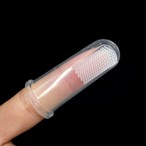 Finger Toothbrush Silicone Soft Bristles For Baby Child Oral Care Home Use - Product Image 3