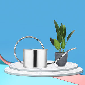 Manico decorativo da 1 litro in acciaio inossidabile ovale colorato colorato alla rinfusa interna carino da giardino in metallo piccolo Mini annaffiatoio <span class=keywords><strong>per</strong></span> <span class=keywords><strong>piante</strong></span> - Product Image 5