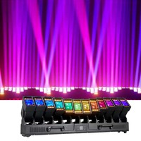 Luz de cabeza móvil LED IP65 de metal 12x60 Rattle Snake Thousand-Hand Kwan-yin, Pixel Wave, y barra de luz LED Beam