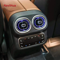 Panneau de commande NaviHua AC pour Mercedes Benz Classe S Classe C EQS GLE EQE GLC-Ventilateur de climatisation arrière pour voitures