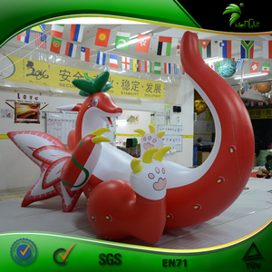 Hongyi Sexy inflable que Dragón inflable fresa dragón juguete Animal Zoo XXX Japón t8 18 W <span class=keywords><strong>aire</strong></span> muñeca - Product Image 3