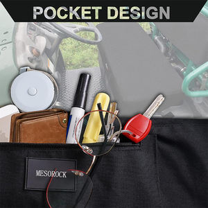 Kawasaki Mule <span class=keywords><strong>600</strong></span> <span class=keywords><strong>coprisedili</strong></span> impermeabili <span class=keywords><strong>coprisedili</strong></span> 600D Oxford con rivestimento in PVC UTV accessori schienale e coprisedile - Product Image 3