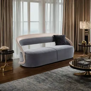 Factory Custom Luxury Design Sectional Corner Furniture Sofa Indoor Living Room Sofa