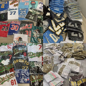 全30チーム レトロ アメリカン野球ユニフォーム 卸売 刺繍入り 通気性のある新シーズン野球ジャージー - Product Image 3