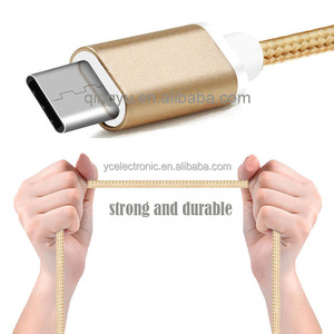 كابل بيانات <span class=keywords><strong>USB</strong></span> من النوع C متين بطول 3/6/10 أقدام للشحن السريع للهواتف المحمولة والأجهزة - Product Image 5