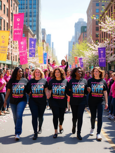 T-shirt da donna per la Giornata Internazionale della Donna, in cotone, a maniche corte, con stampa grafica e slogan, casual, vestibilità regolare, girocollo, lavabile in lavatrice - Product Image 2
