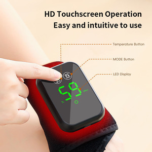 Electric Heating Wrist Brace With <b>Vibration</b> Massage 1200mAh Battery For Hand Comfort Home Office Use - Product Image 2