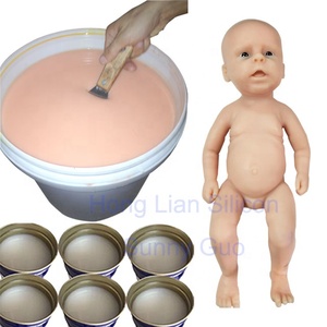 Caoutchouc <span class=keywords><strong>de</strong></span> silicone liquide RTV-2 pour <span class=keywords><strong>la</strong></span> fabrication <span class=keywords><strong>de</strong></span> moules <span class=keywords><strong>de</strong></span> poupées reborn, haute résistance à <span class=keywords><strong>la</strong></span> déchirure, silicone à catalyse platine - Product Image 1
