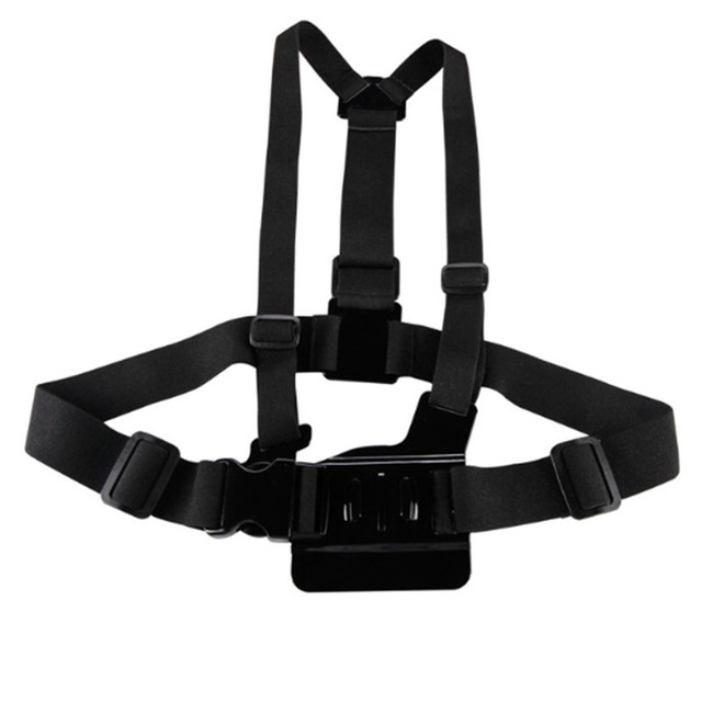 China Manufacturer Phone Chest Harness Sport Tape Chest Mount Harness Compatible for Gopro Adjustable Chest Strap