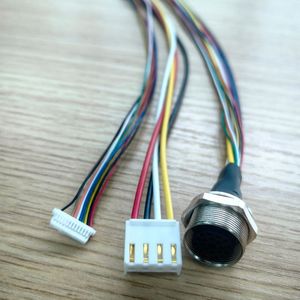 Arnés de Cableado Personalizado Jst Ph Xh Sh Sm 2.54mm Ptfe para Electrodomésticos y Computadoras, Conectores Molex, Cables Electrónicos 30/12awg - Product Image 1