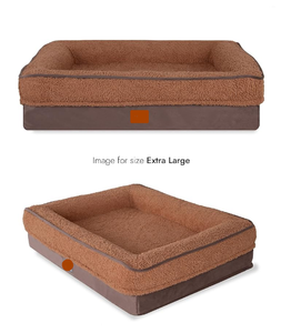 Colchón plegable con forma de memoria doble de fábrica OEM, colchón triple portátil, colchón antideslizante para acampar, cama para perros invitados - Product Image 2