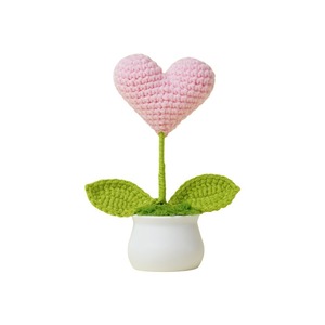Macetas Tejidas a Mano con Forma de Corazón de 14 cm para Regalos de Graduación, Día del Maestro, Día de la Diosa - Product Image 5